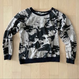 Chloe K Side Zipper Sweatshirt